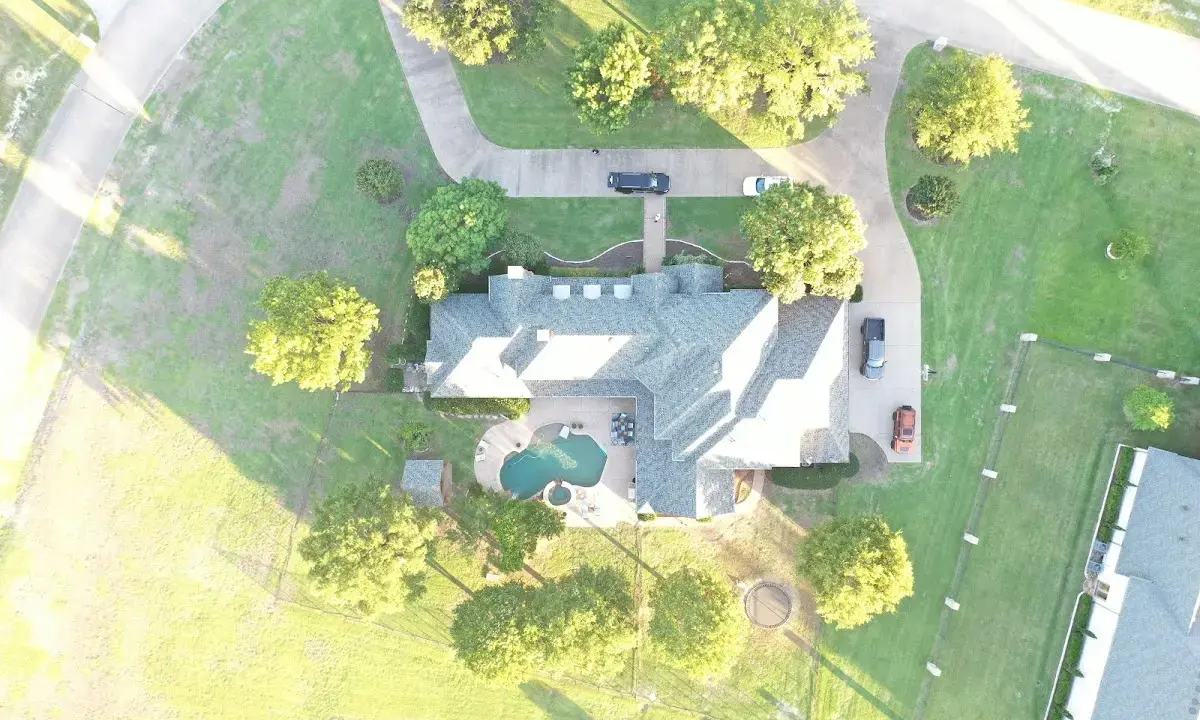 New shingle roof installation on a home in Clarksville